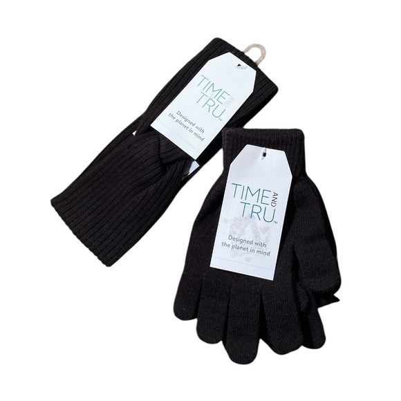 Time And Tru Headwrap And Gloves - Picture 11 of 12